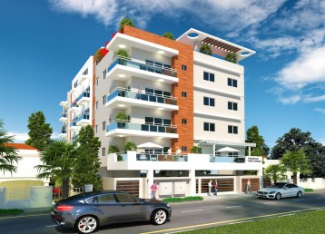 Proyecto de apartamentos próximo al mirador sur