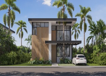 Proyecto de Villas tipo Towhouse con un diseño moderno, integrando la naturaleza con un hogar ideal.